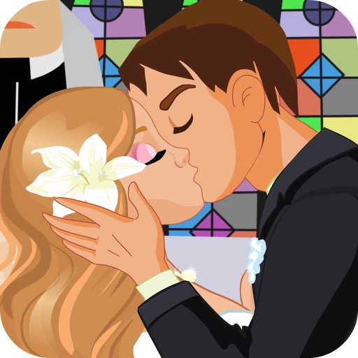 Wedding Kiss Dress Up icon