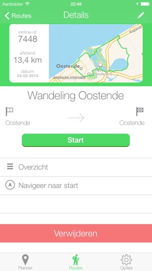 WandelPad wandelknooppunten planner(圖4)-速報App