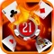 A Hit It Rich BlackJack 21 Jackpot Vegas Party Casino Game