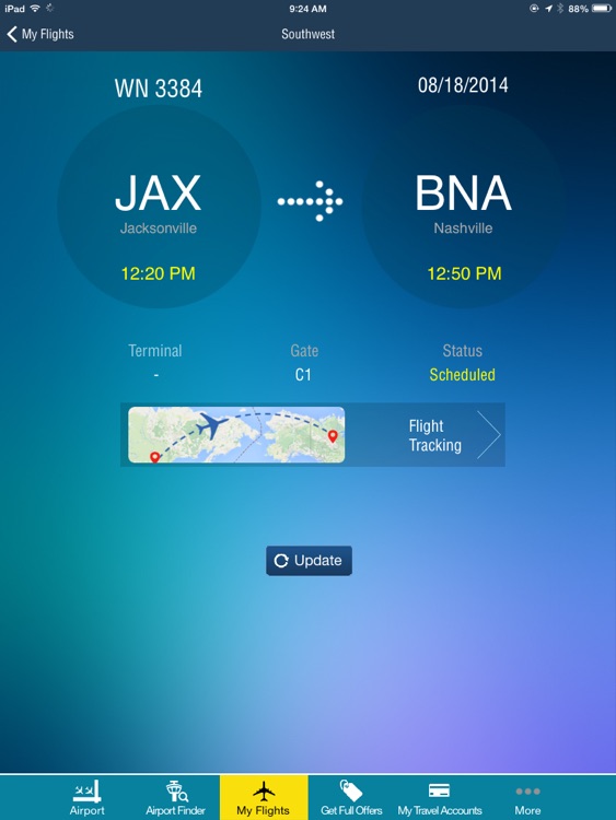 Nashville Airport + Flight Tracker Premium HD BNA