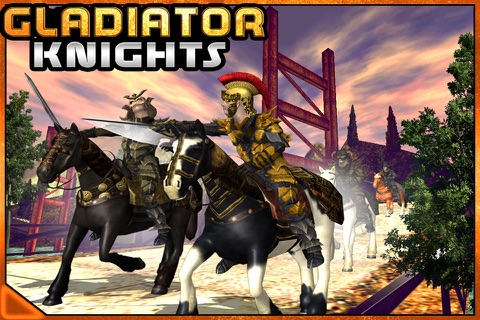 Gladiator Knights ( Horse Rider Race & Fight Game ) screenshot 3