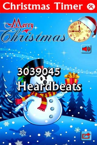 2016 Christmas Clock Countdown Timer-Snow Globe Xmas day counter screenshot 2