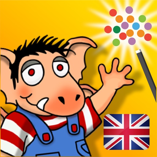 Little Monster at School – Wanderful interactive storybook in UK English and French