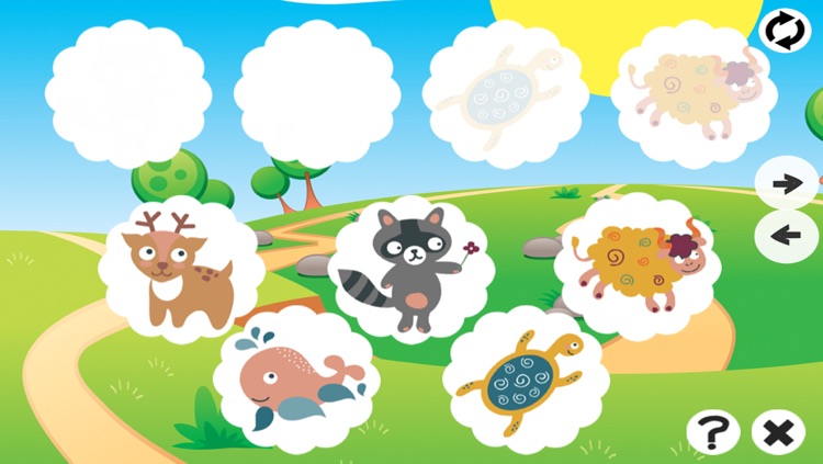 Animated Animal-Puppies Kids & Baby Memo Games For Toddlers! Free Educational Activity Learning App