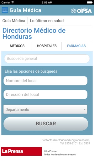 Directorio Médico de Honduras(圖4)-速報App