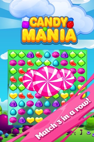 Candy Mania -  Play Free Dessert Match Fun Family Game screenshot 2