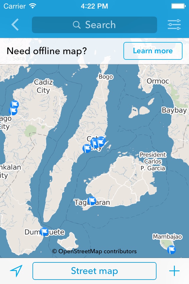Cebu Island Offline Map & Guide by Tripomatic screenshot 2