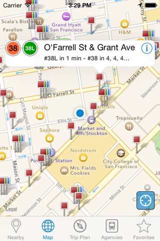 Smart Ride: Transit Directions, Real Time Predictions and Transportation Routes screenshot 2