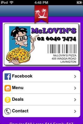 McLovins Pizza screenshot 3