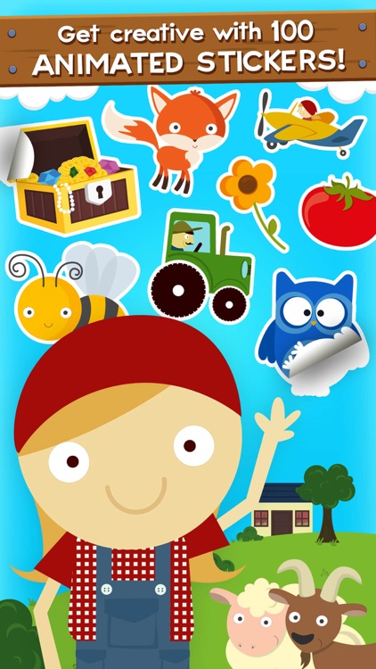Farm Story Maker Activity Game for Kids and Toddlers Premium screenshot-0