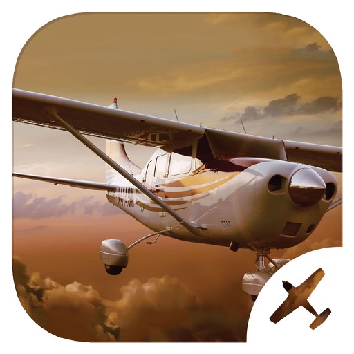 Flight Simulator (Sports Racer Edition) - Airplane Pilot & Learn to Fly Sim Icon