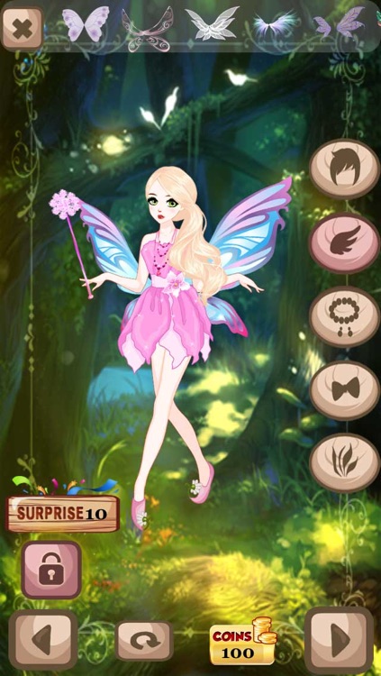 Dress Up Fairy Tale Princess - Fantasy Strawberry  Land Hidden Secrets Version