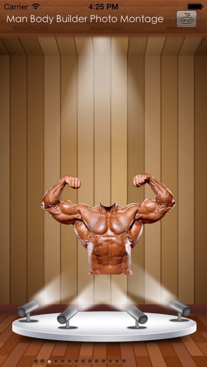 Man Body Builder Photo Montage