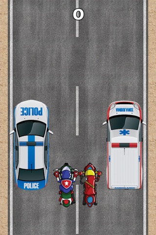 Two Motorbikes Dodging Race screenshot 3