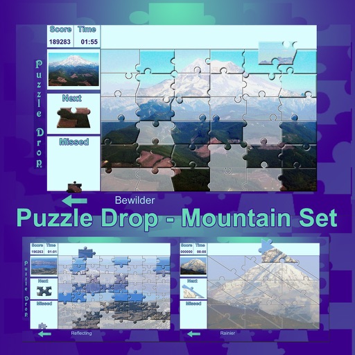 Puzzle Drop - Mountain Set iOS App