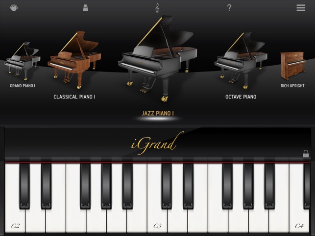 Igrand Piano Free For Ipad On The App Store - ipad screenshots