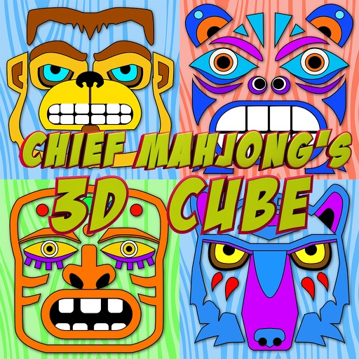 Chief Mahjongs 3D Cube icon