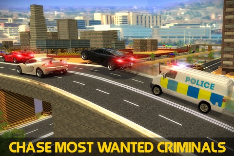 Police Mini Bus Crime Pursuit screenshot 4