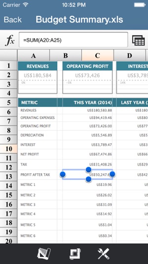 Spreadsheets - For Excel Format(圖3)-速報App