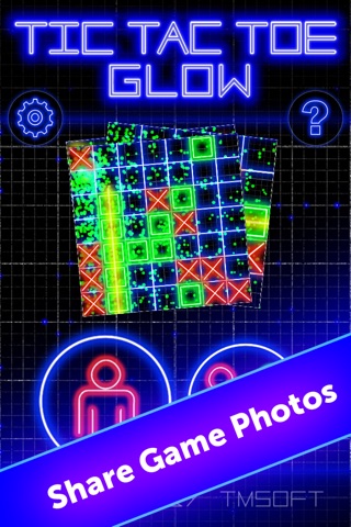 Tic Tac Toe Glow by TMSOFT screenshot 4