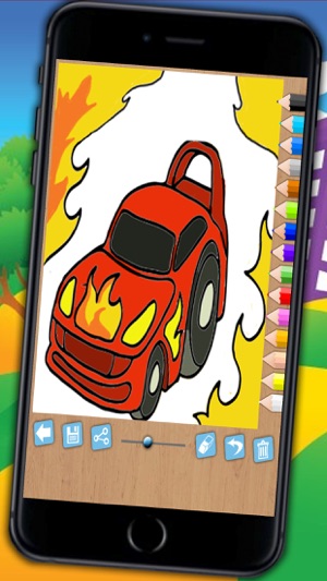 Pintar coches - juego educativo para niños de colorear cars (圖2)-速報App