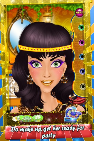 Egypt Princess Beauty Salon – Fashion studio and hair care game for kids and Girls screenshot 4