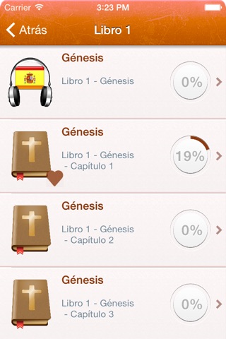 Holy Bible Audio Reina Valera screenshot 2
