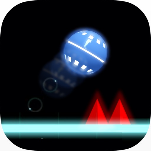 Tron Ball Bounce - Advance 3D Bouncing Level and Push Rebound Race icon