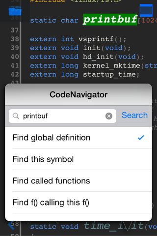 CodeNavigator for iPhone screenshot 3