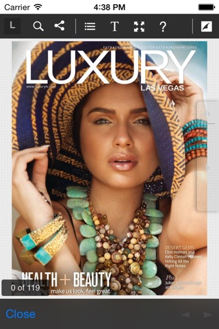 Luxury Las Vegas Magazine screenshot 3