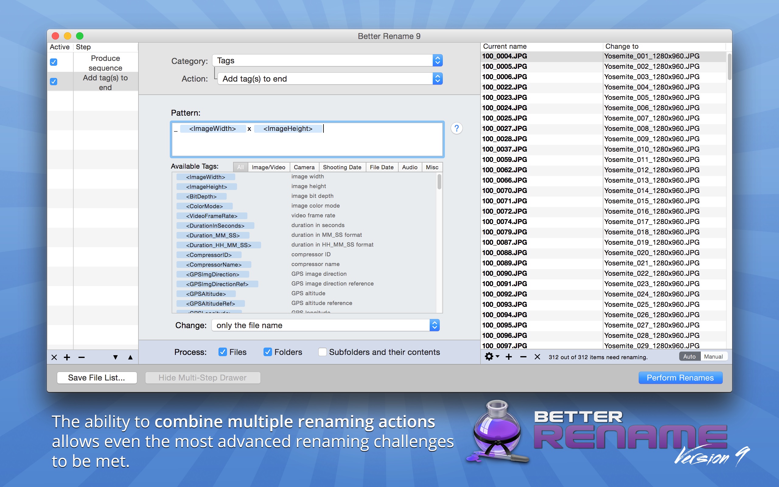 Screenshot do app Better Rename 9