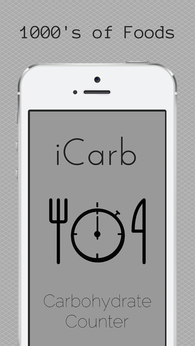 How to cancel & delete iCarb Carbohydrate and Calorie Counters from iphone & ipad 1