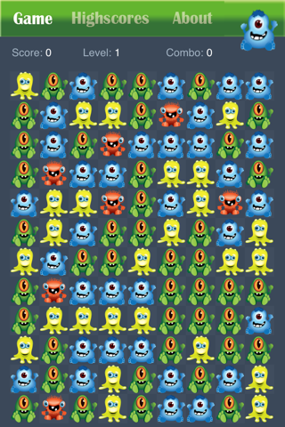 Monster Party Popping Puzzle Game Free - Halloween edition screenshot 2