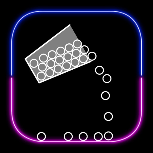 Neon Balls - Catch the balls in the cups Icon