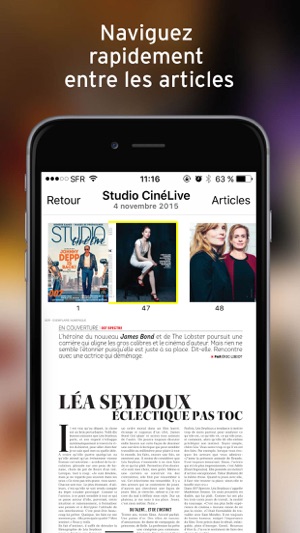 Studio Ciné Live - Magazine : Toute l'actu du cinéma.(圖3)-速報App