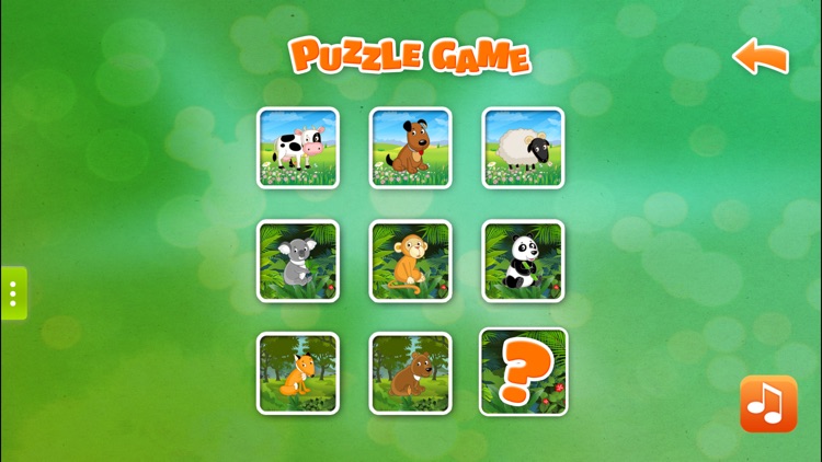 Kids Puzzle Animals