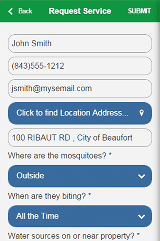 Beaufort County Mosquito Control screenshot 2