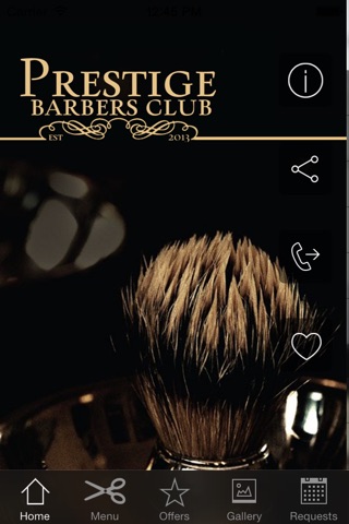 Prestige Barbers Club screenshot 2