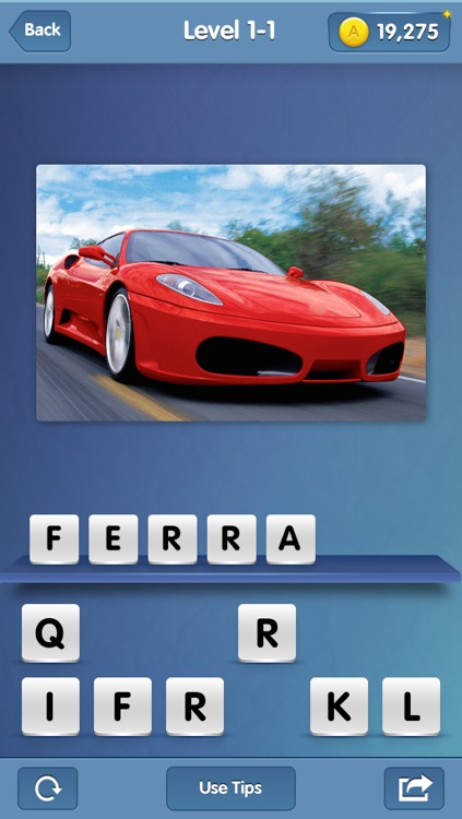 Auto Quest - fun puzzle game. Guess car brand  by photo
