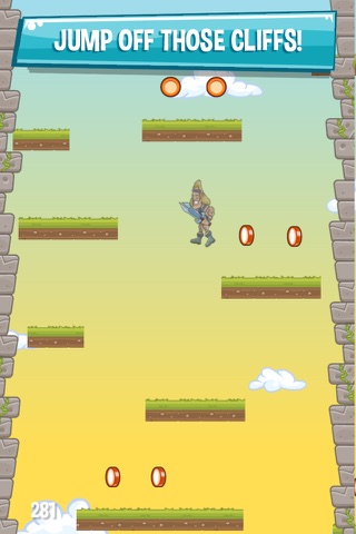 Ancient man warrior - Infinite master jump-er. screenshot 3