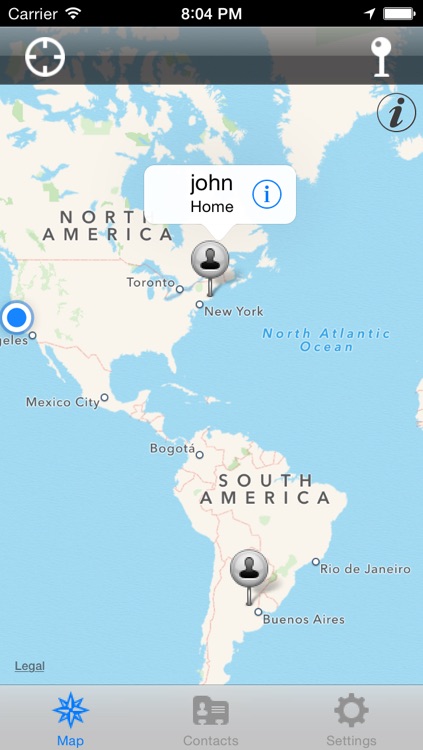 Map Contacts Free screenshot-3