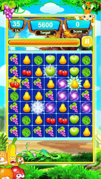 Fruit Charm Mania - 3 Match Juice Puzzle Game