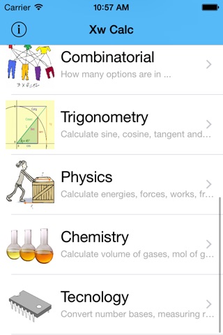 Xw Calc screenshot 2