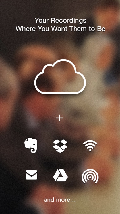 Recordium Highlight - voice recorder, take notes and memos