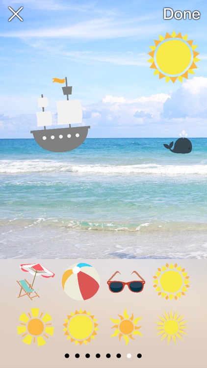 Beachify: Summer Comic Photo Stickers