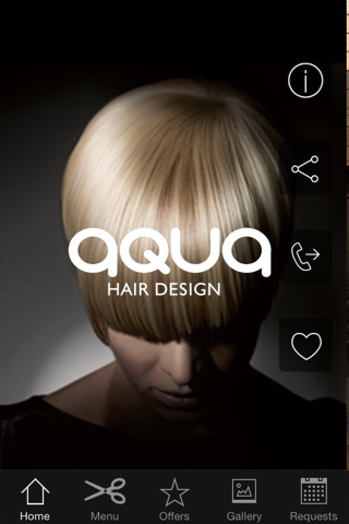 Aqua Hair Design screenshot 2