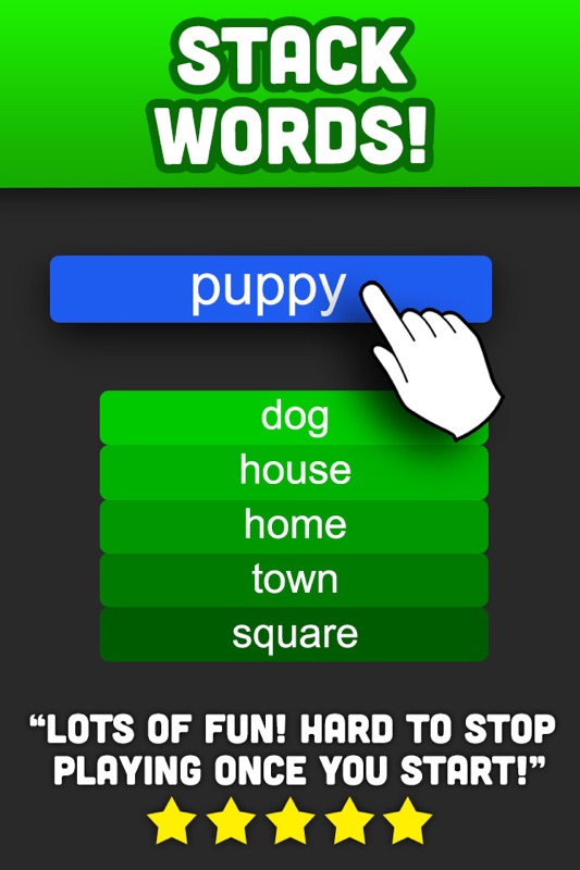 Word stacker game cheat game
