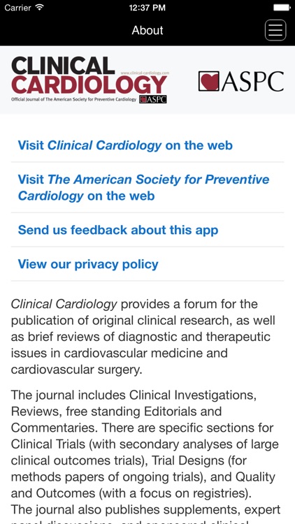 Clinical Cardiology screenshot-3