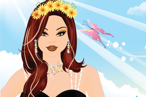 Flower Princess Make Up Game screenshot 3