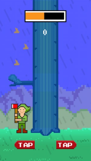 LumberJack Cut The Beanstalk: Lumberman Edition - 8 bit Pixe(圖3)-速報App